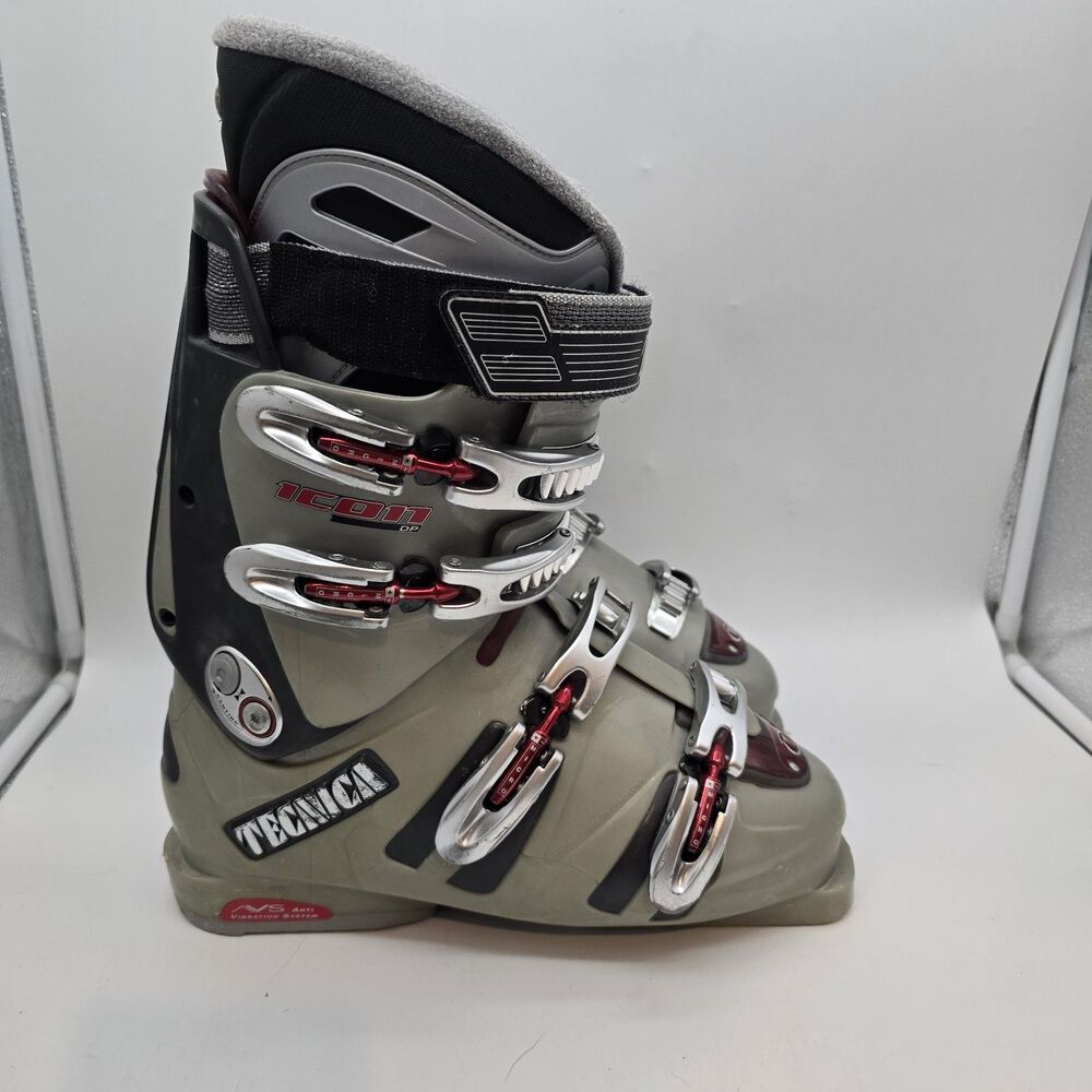 Tecnica Icon 8 DP Ski Boots Size US 9.5 Sx2 Ultra Fit 312mm Made In Italy